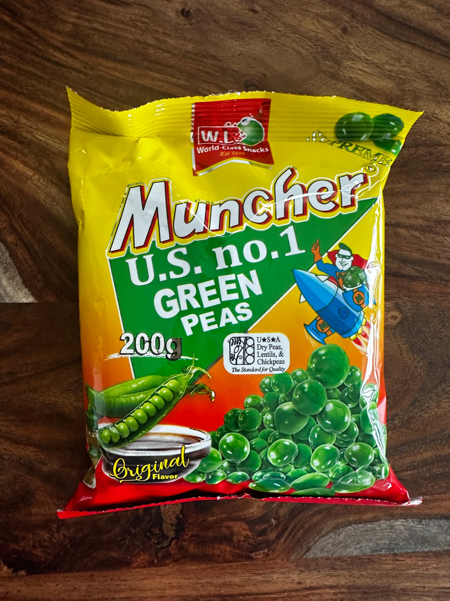 Muncher Green Peas