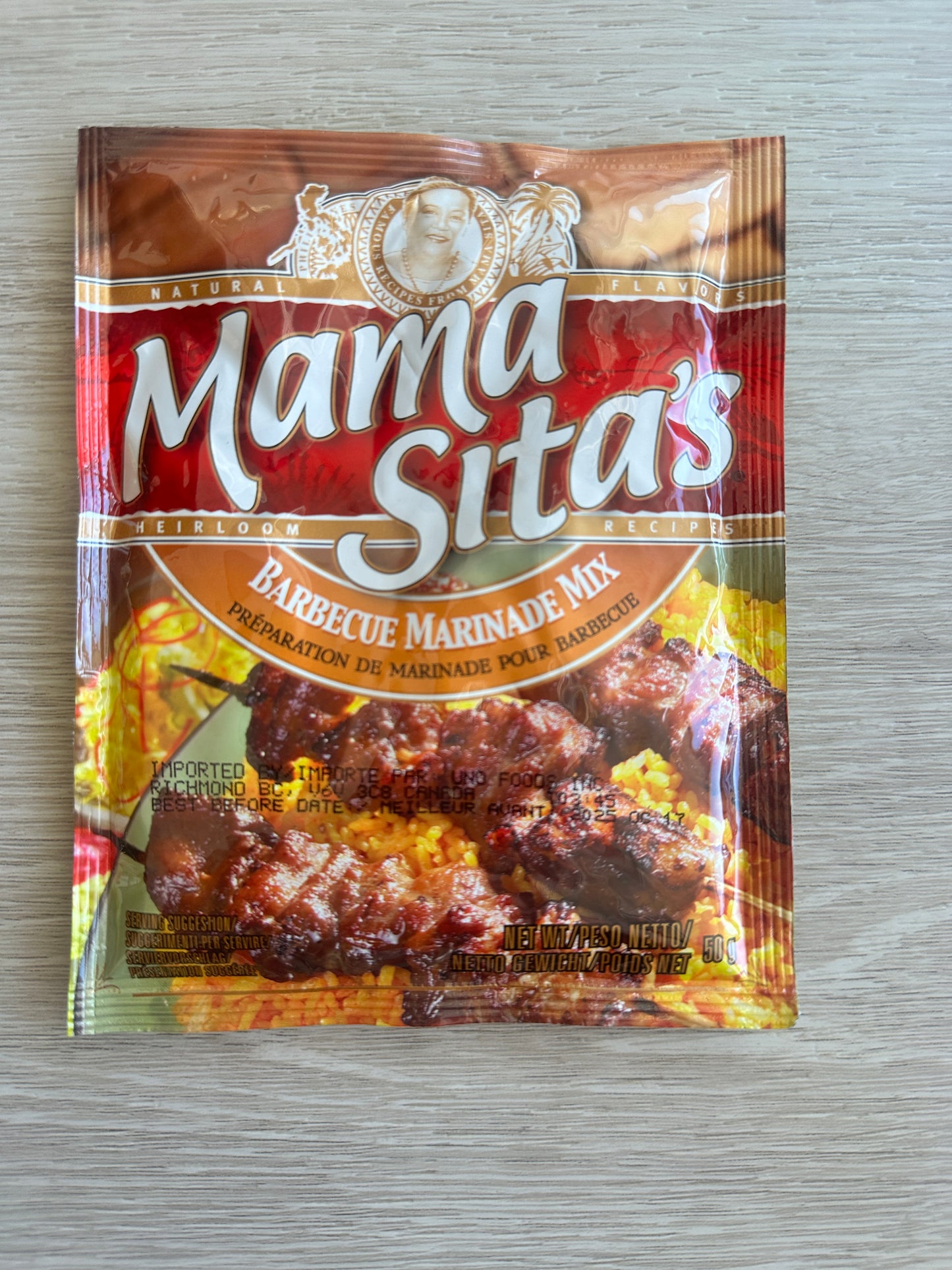 Mama Sita Bbq Mix Powder